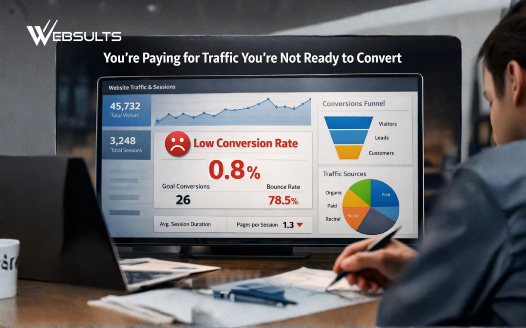 You’re Paying for Traffic; You’re Not Ready to Convert